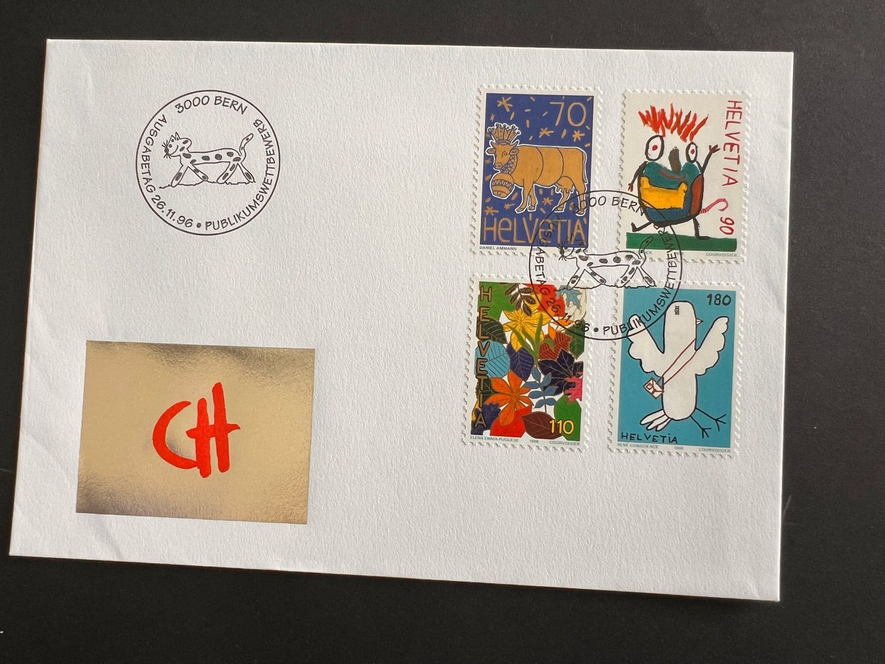 Tous les timbres: FDC Brief  1996  (P938) – D'occasion à Hinwil par Sidi4