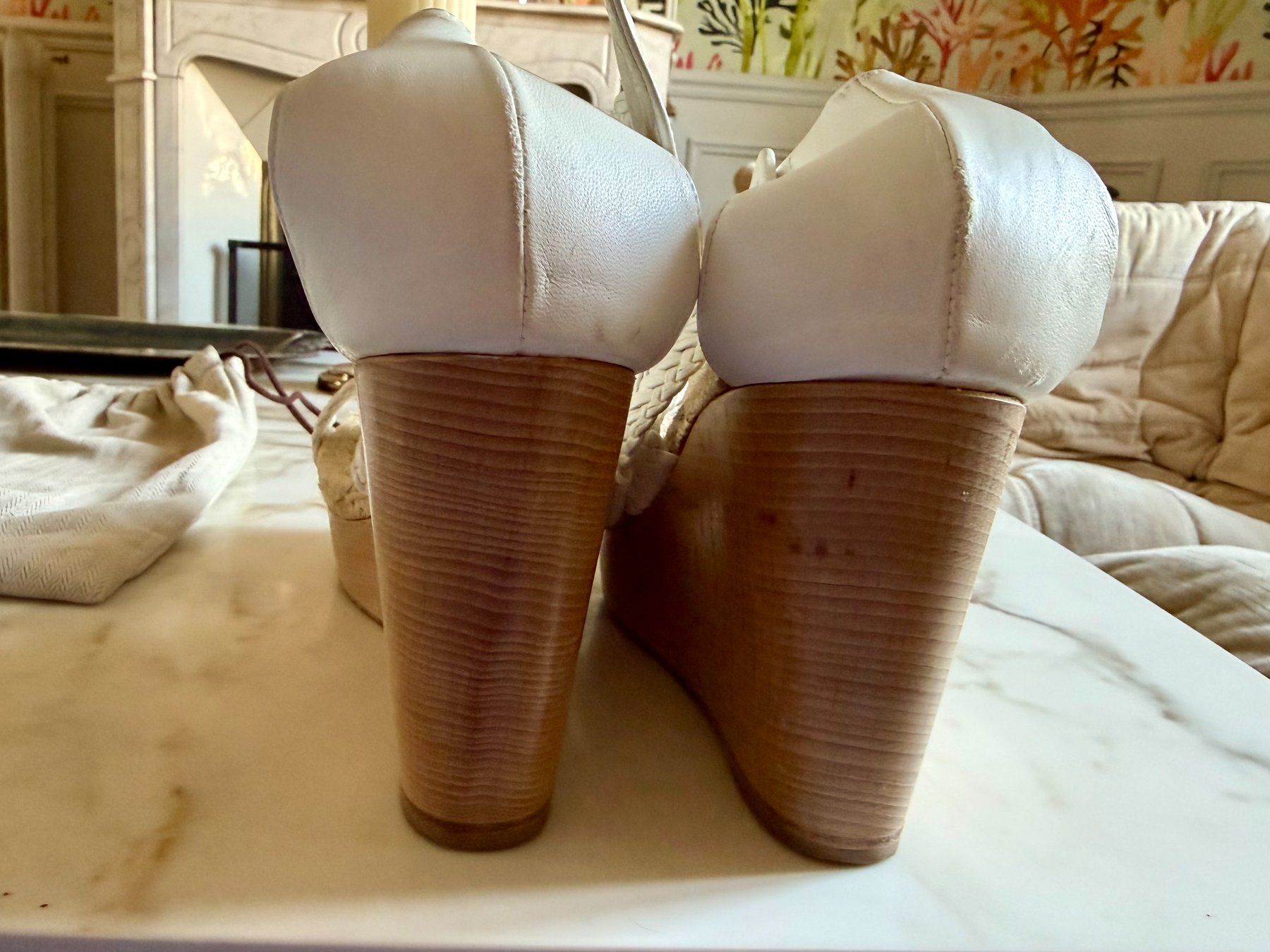 Damenschuhe: Sandales Hermès a talons compensés – Gebraucht aus Basel von BradPeeters 2