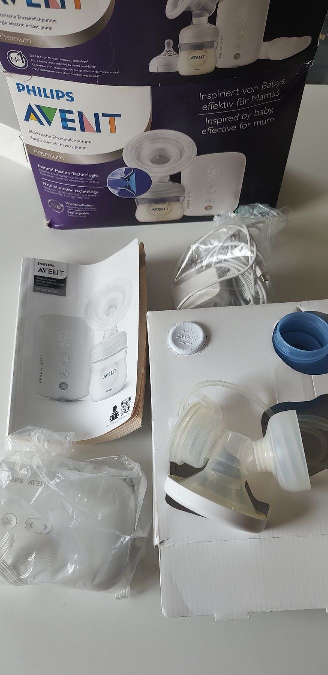 Philips Accessori per l’allattamento: Einzelpumpe Philips Premium andere Flasche+Behälteradapter – Usato da Zürich venduto da dim_7kzy 2