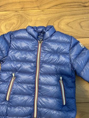 Moncler Kids Down Jacket Blue Size 10 Years 140cm