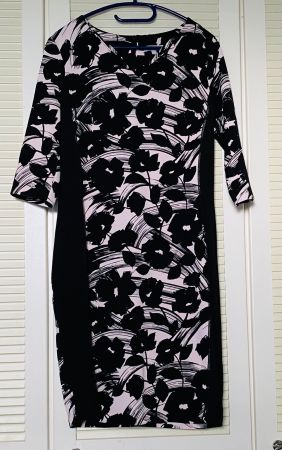 Elegantes Damen Kleid, langarm, Gr. 40, Neu