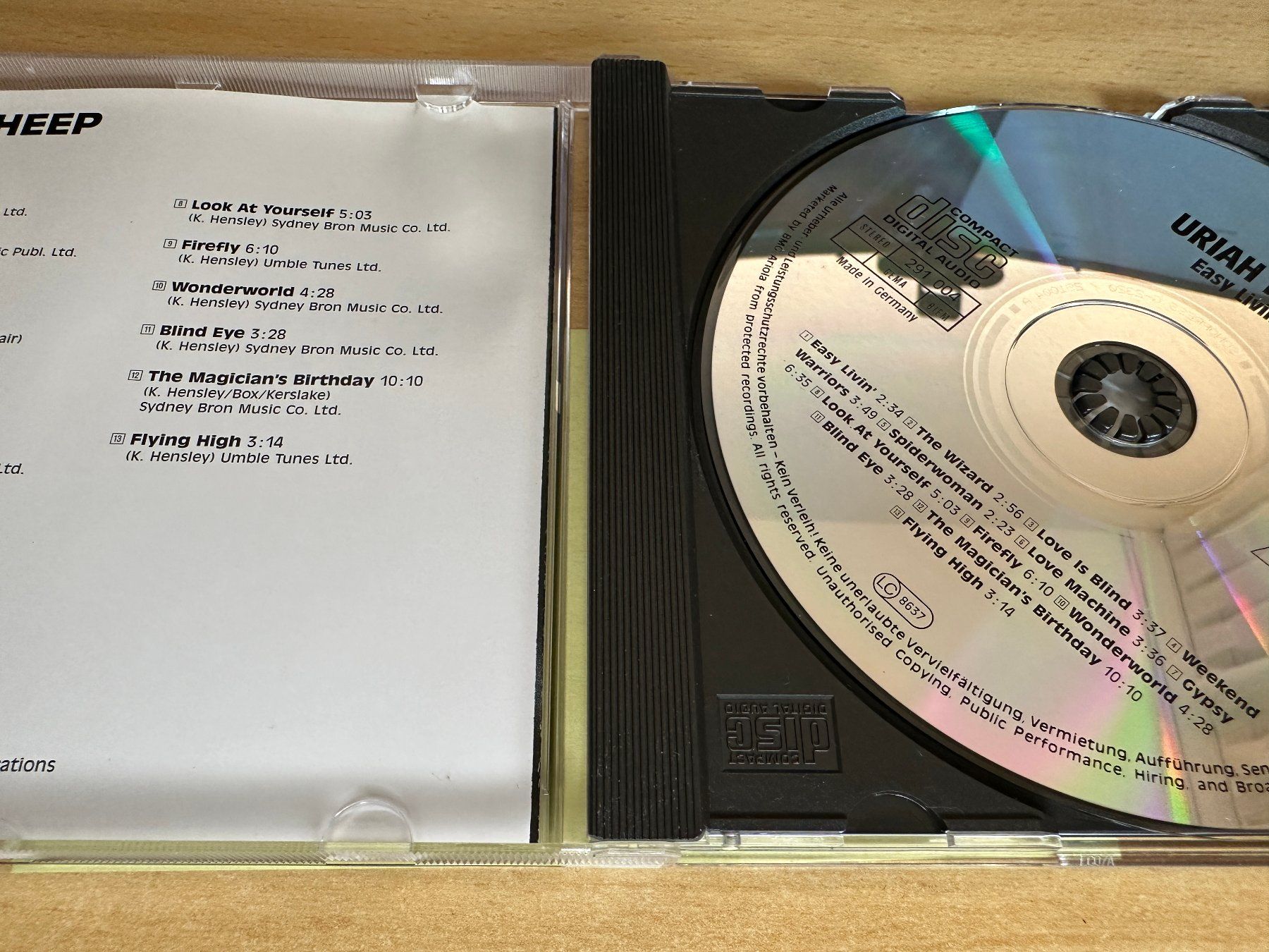 CDs: Uriah Heep – Easy Livin' – Gebraucht aus Rikon im Tösstal von Alpenmutz 2