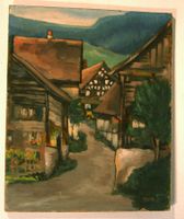 M. Metzler Wittenbach 1935 Oel auf Pavatex