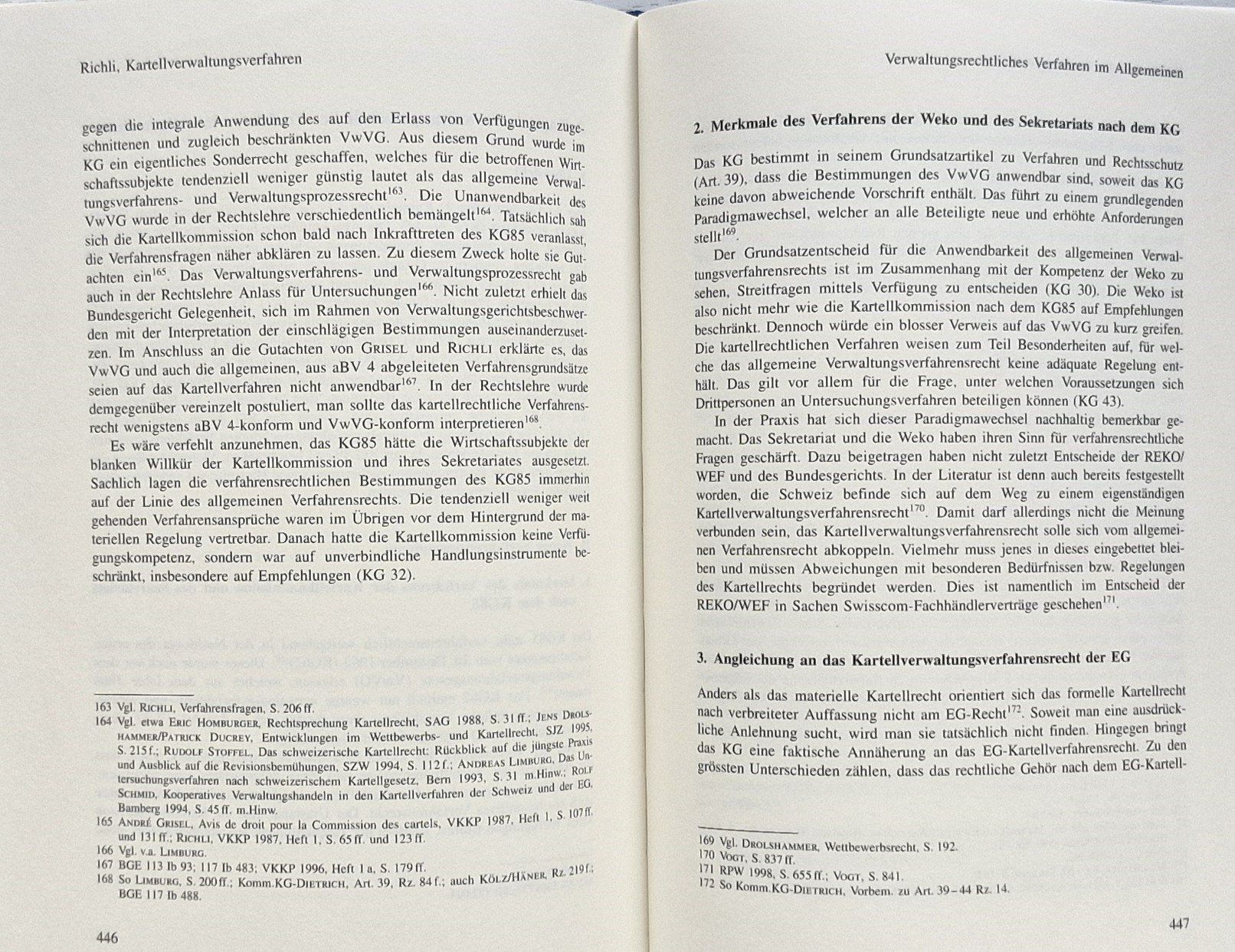 Libri: Das Schweizer Kartellrecht (2000) – Usato da Bern venduto da Mattthias 7