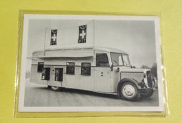 Postkarte Fahrbares Postbureau