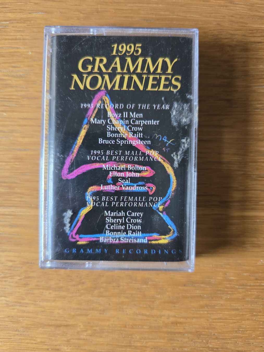 Musicassette: Cassette audio 1995 Grammy Nominations – Usato da Onex venduto da ricardinho1213