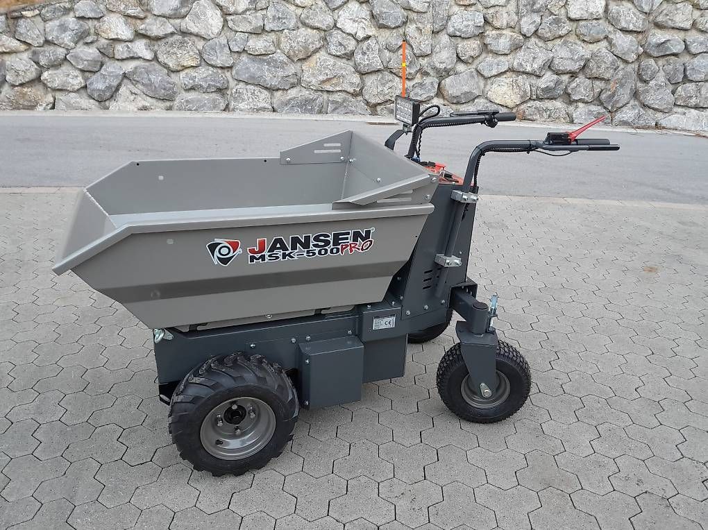 Schubkarren: Elektroschubkarre Jansen MSK-500pro – Neu (gemäss Beschreibung) aus Haslen AI von Wildtech