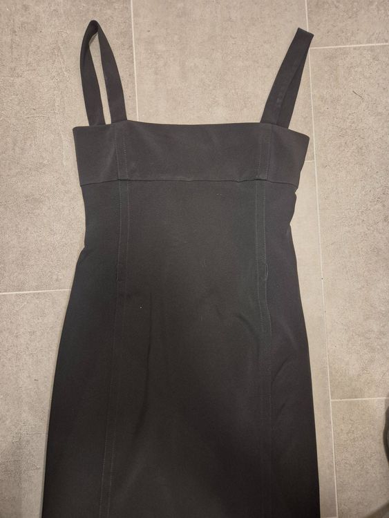 Robe Moschino Noire - Taille 36 - Style Débardeur Genou - Occasion Très Bon État