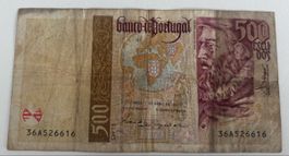 500 Escudos Portugal 1997 Banknote