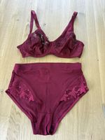 Rouying BH und Hoher Slip Weinrot T48/110D XXXL