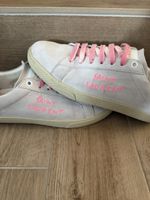 Sneakers Saint Laurent camoscio rosa taglia 41 