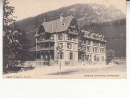 Grimmialp Kurhaus 1908 mit ST Zwischenflüh