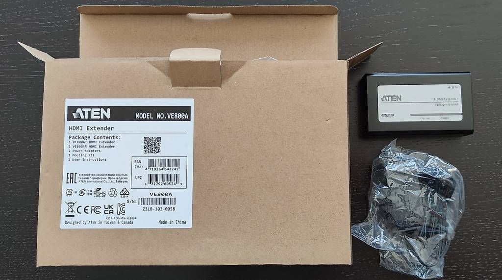 Home Cinema: ATEN - HDMI extender MODEL NO.VE800A – Usato da Mergoscia venduto da onl_tq52 1
