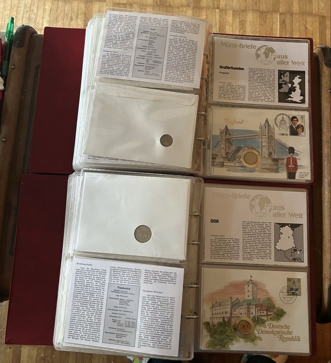 Toutes les monnaies: Münz - Briefe aus aller Welt  – D'occasion à Hochfelden par larson27 5