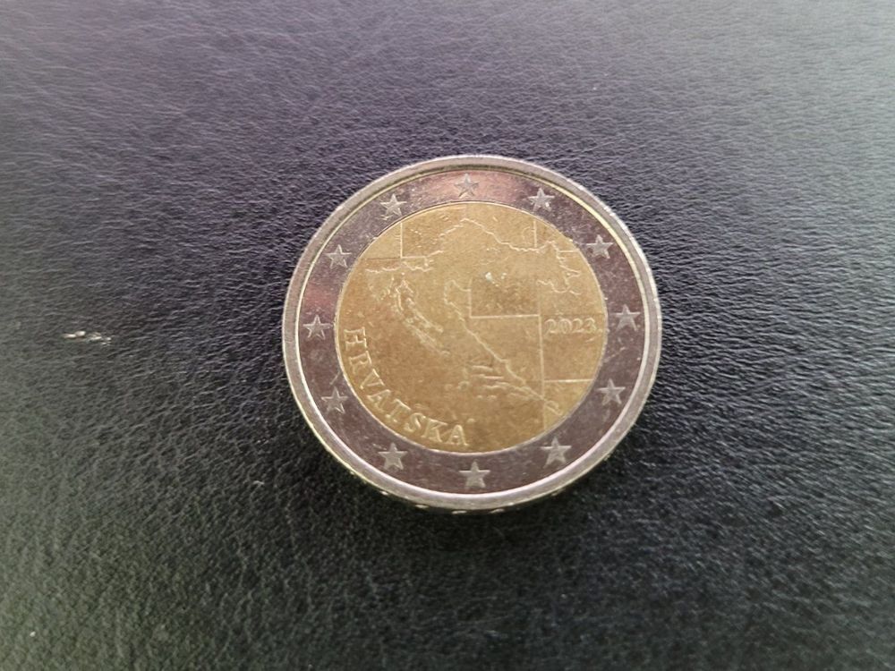 Alle Münzen: 2 EURO Kroatien 2023 – Gebraucht aus Baar von rjfhz90