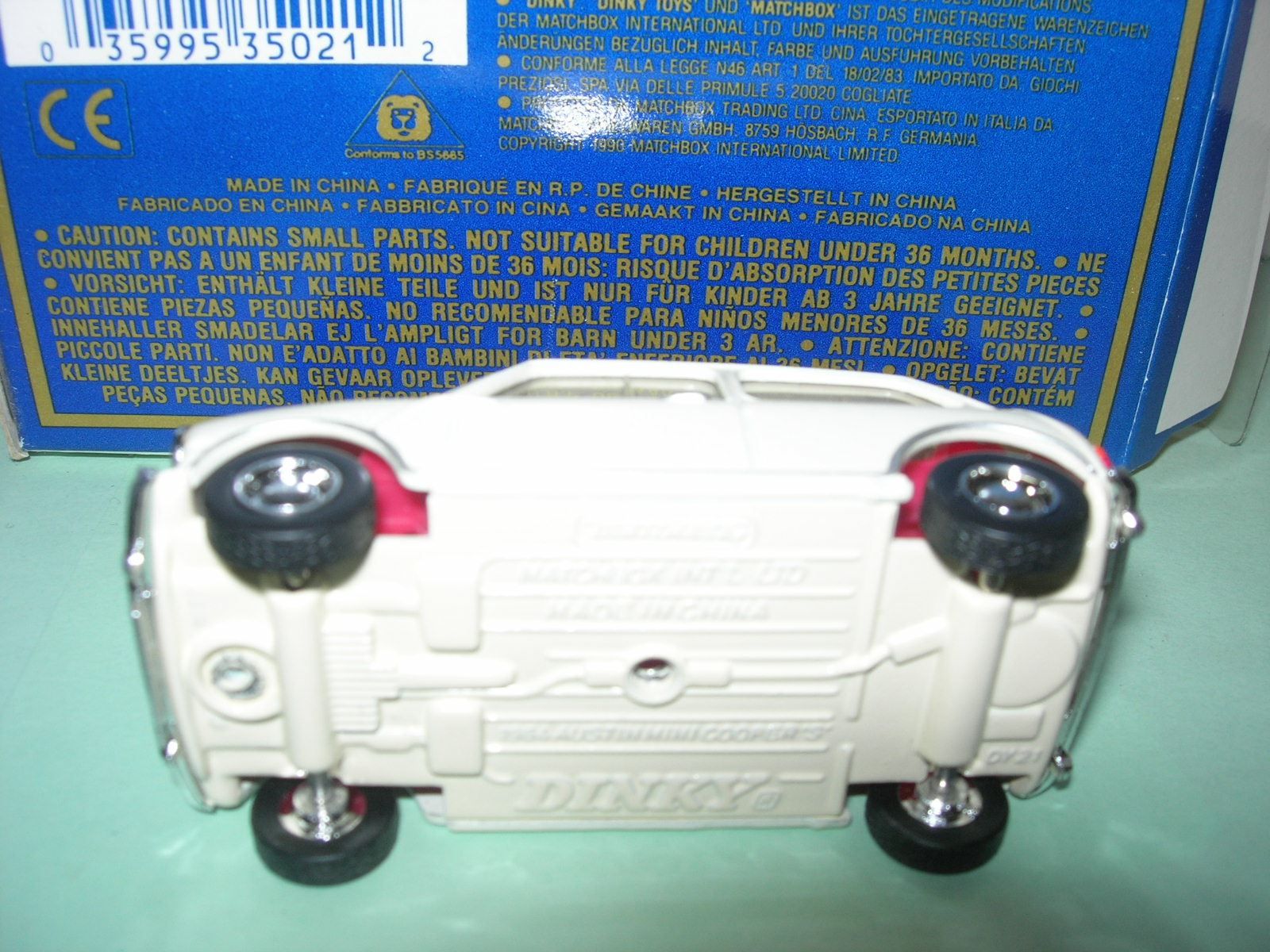 Dinky Toys Modellini d'auto: Austin Mini Cooper "S" 1964 ° Dinky 1:43 – Nuovo e nell'imballaggio originale da Hornussen venduto da Amw 5