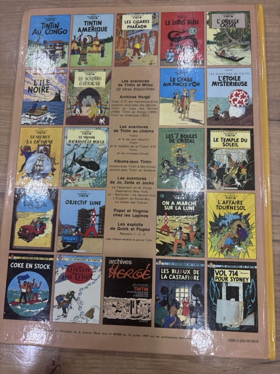 Fumetti: Tintin les bijoux de la Castafiore – Usato da Porrentruy venduto da Servo26 5