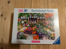 Ravensburger 500 Puzzle: Flowermarket
