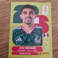 Sticker Panini Johan Vasquez MEX 3 2026 FIFA World Cup
