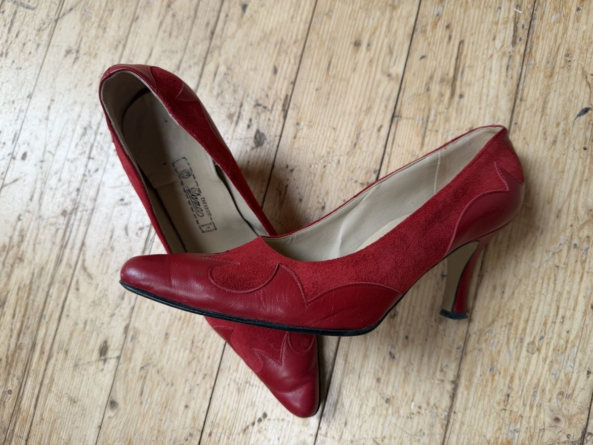 Scarpe da donna: Rote Pumps von Creazioni Dama – Usato da Donat venduto da troja007 1