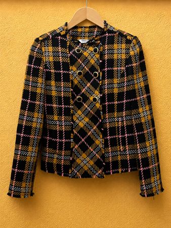 Liu Jo Jacket plaid size 42 new