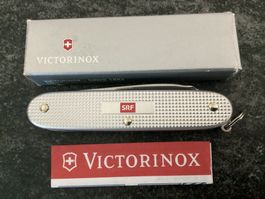 Victorinox Sackmesser Alox Argent "SRF“ Schweizer TV NEU!!