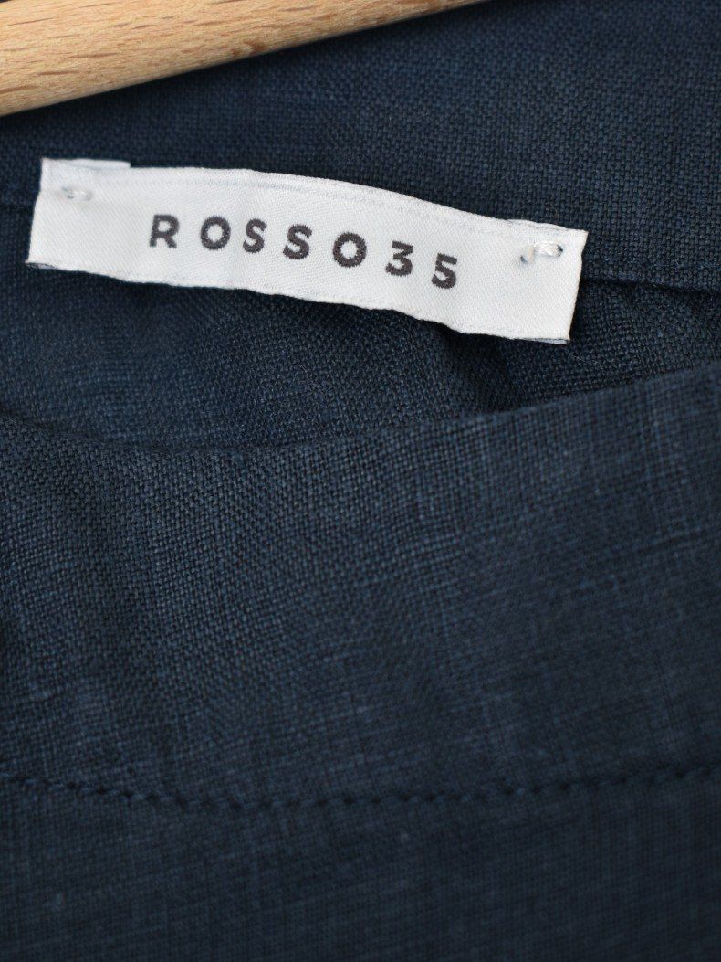 Rosso35 Top: Rosso35 Top, Leinen, Gr.42/44, blau – Nuovo (secondo la descrizione) da Nürensdorf venduto da 2ND_STORY 4