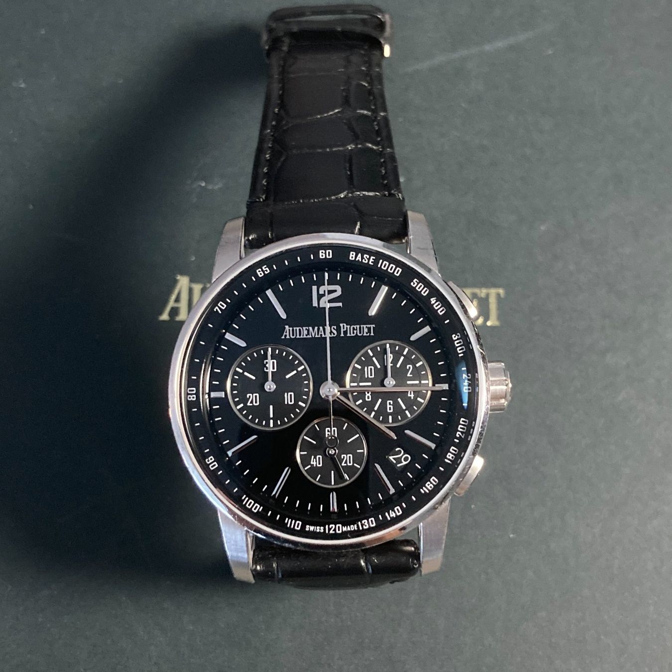 Audemars Piguet Orologi: Audermars Piguet Code 11.59 Chrono - Black Dial - White Gold – Usato da Genève venduto da arisol 6