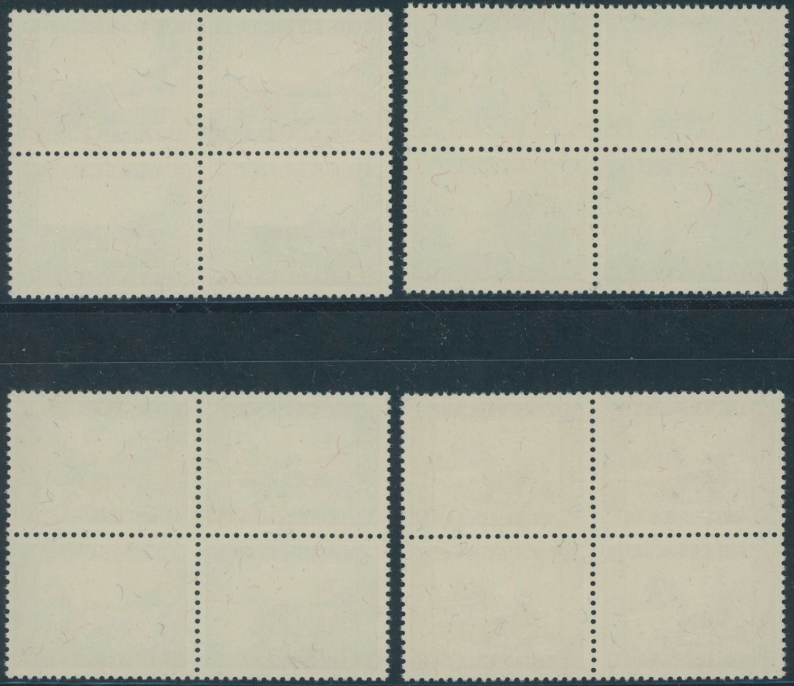 Tous les timbres: FL - 1943 - Binnenkanal - Viererblock - postfrisch ** – Neuf (Voir description) à Schindellegi par leecollect 1
