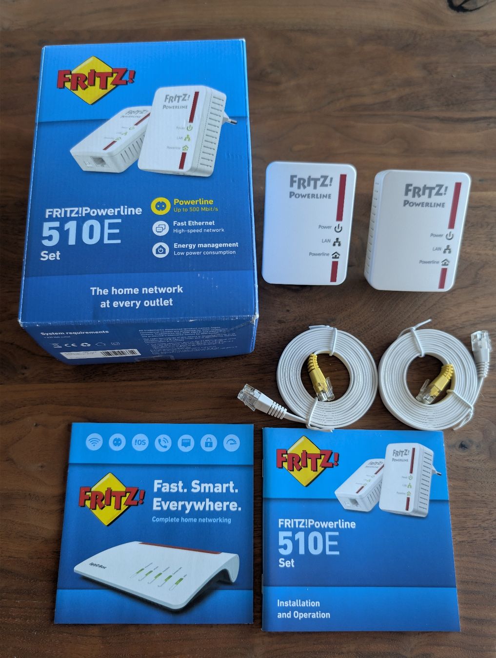Laufwerke & Adapter: FRITZ!Powerline 510E Set im original Karton – Gebraucht aus Rupperswil von funkygianchi 2