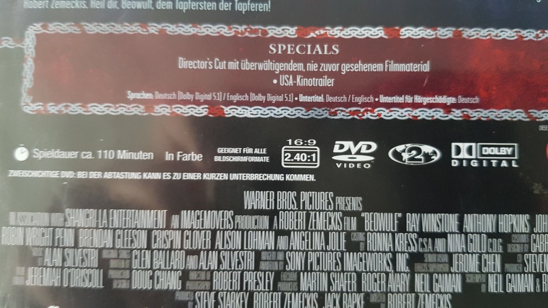 Alle DVDs: DVD Beowulf / Antony Hopkins – Gebraucht aus Oetwil am See von fineli2 1