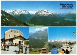 St. Moritz - 4 Bild AK Muottas Muragl