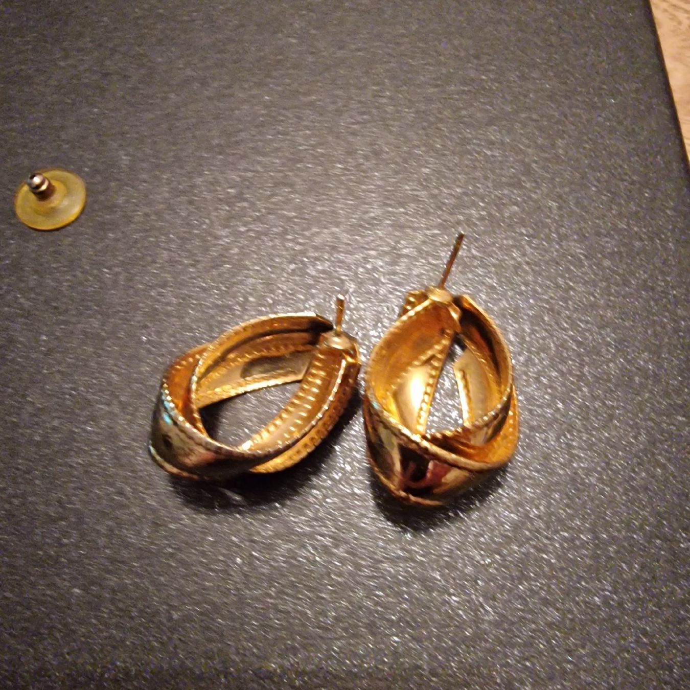 Ohrringe & -stecker: Art Deco Steck Ohrringe vergoldet – Gebraucht aus St. Gallen von mania03 3