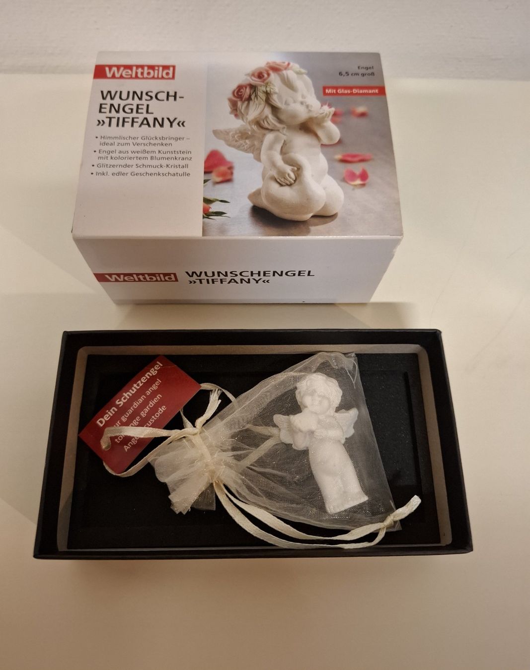Statuette: Wunschengel 'Tiffany' + Schutzengel – Nuovo (secondo la descrizione) da Bottmingen venduto da Tomena0214