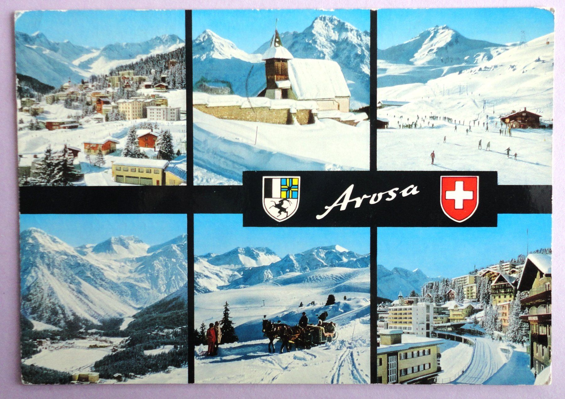 Ansichtskarten: Arosa – Defekt aus Fétigny von Billy2miny