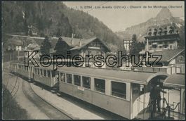 VDS Les Avants - Bahnhof - Bahn MOB - Montreux