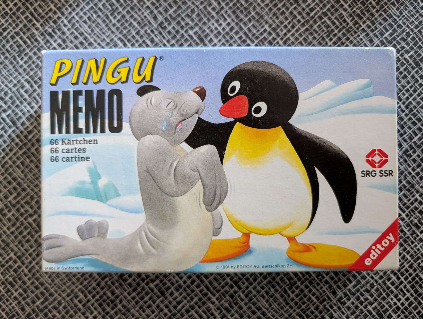 Giochi: Pingu Memo Spiel mit Anleitung, komplett – Usato da Nänikon venduto da Haexli_70