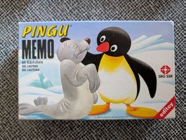 Pingu Memo Spiel mit Anleitung, komplett