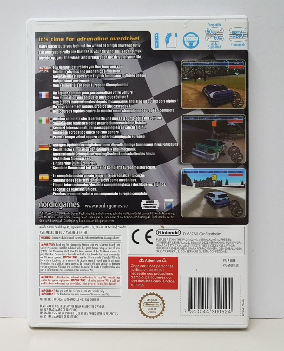 Giochi: Rally Racer Wii – Usato da Schüpfheim venduto da Games_Spielkonsolen 2