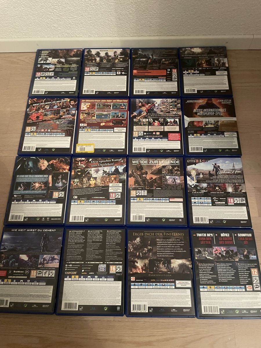Giochi: PS4 Spiele Sammlung - 16 Games – Usato da Kriessern venduto da dan_g 1