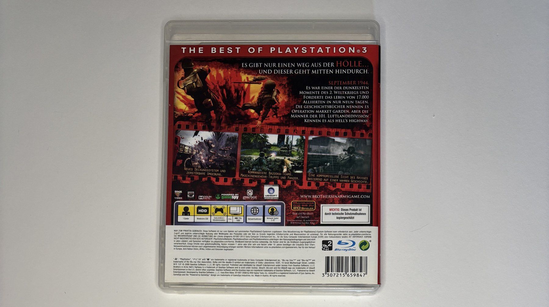 Giochi: PS3 - Brothers in Arms: Hell's Highway – Usato da Allschwil venduto da Bullach 2