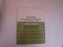 Toyota Land Cruiser 1987 Repair Manual