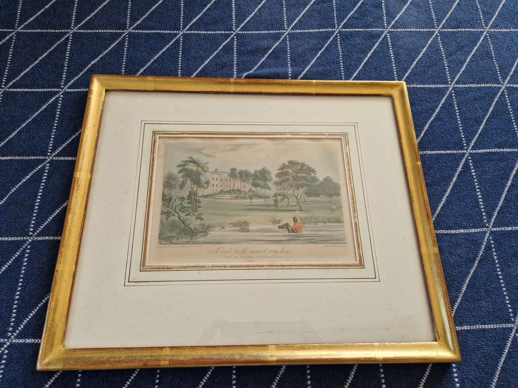 Incisioni: Bild Litho/ Aquarell, "A nick, or the nearest way home" – Usato da MUEHLAU venduto da ibo_5c7d 1
