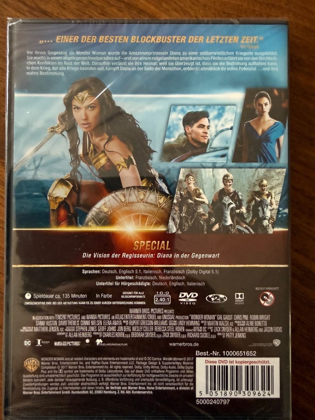 Alle DVDs: Wonder Woman – Neu und originalverpackt aus Triesen von Hermine2018 1
