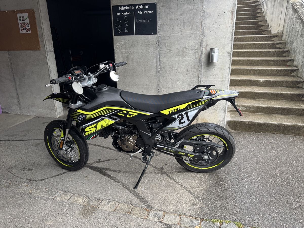 Mondial Strada: Mondial SMX 125 mit GPR Auspuff – Usato da Spiez venduto da Thalwalu 5