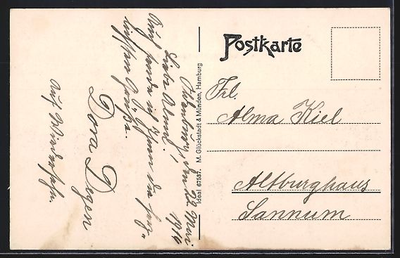 Cartoline postali: Grusskarten-AK Oldenburg /Grossh., Park, – Usato da Berlin venduto da bartko-reher 1