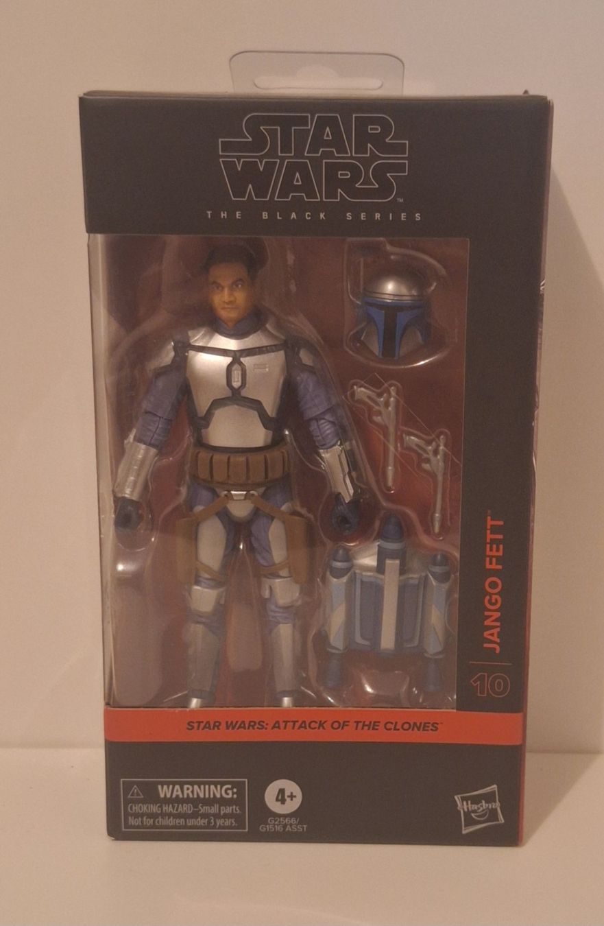 Star Wars Statuette: Hasbro Star Wars Black Series Jango Fett Figure – Nuovo e nell'imballaggio originale da Davesco-Soragno venduto da OtakuVaultTicino