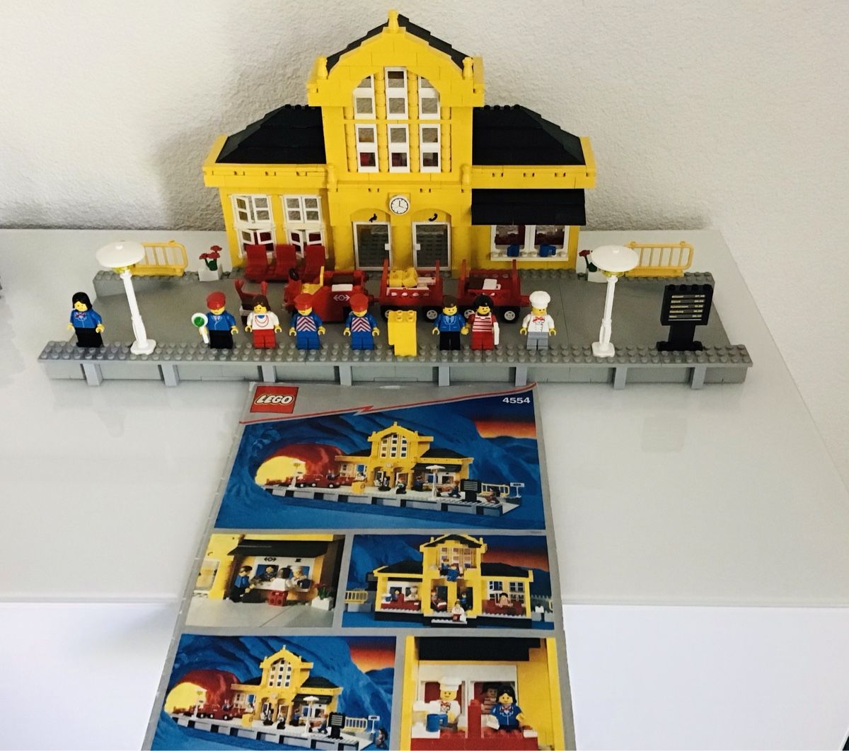 Lego Kit di costruzioni: Lego 4554 Bahnhof – Usato da Rodersdorf venduto da alfa03 6