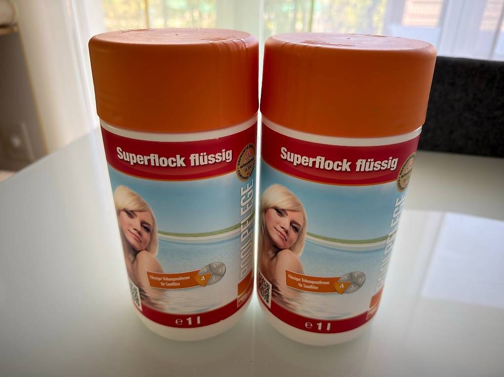Modelleisenbahnen: Flockungsmittel für Pool – Gebraucht aus Kiesen von Trusty