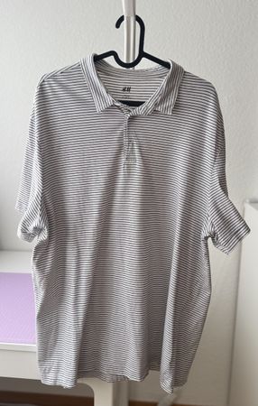 Gestreiftes H&M Poloshirt Grösse XL